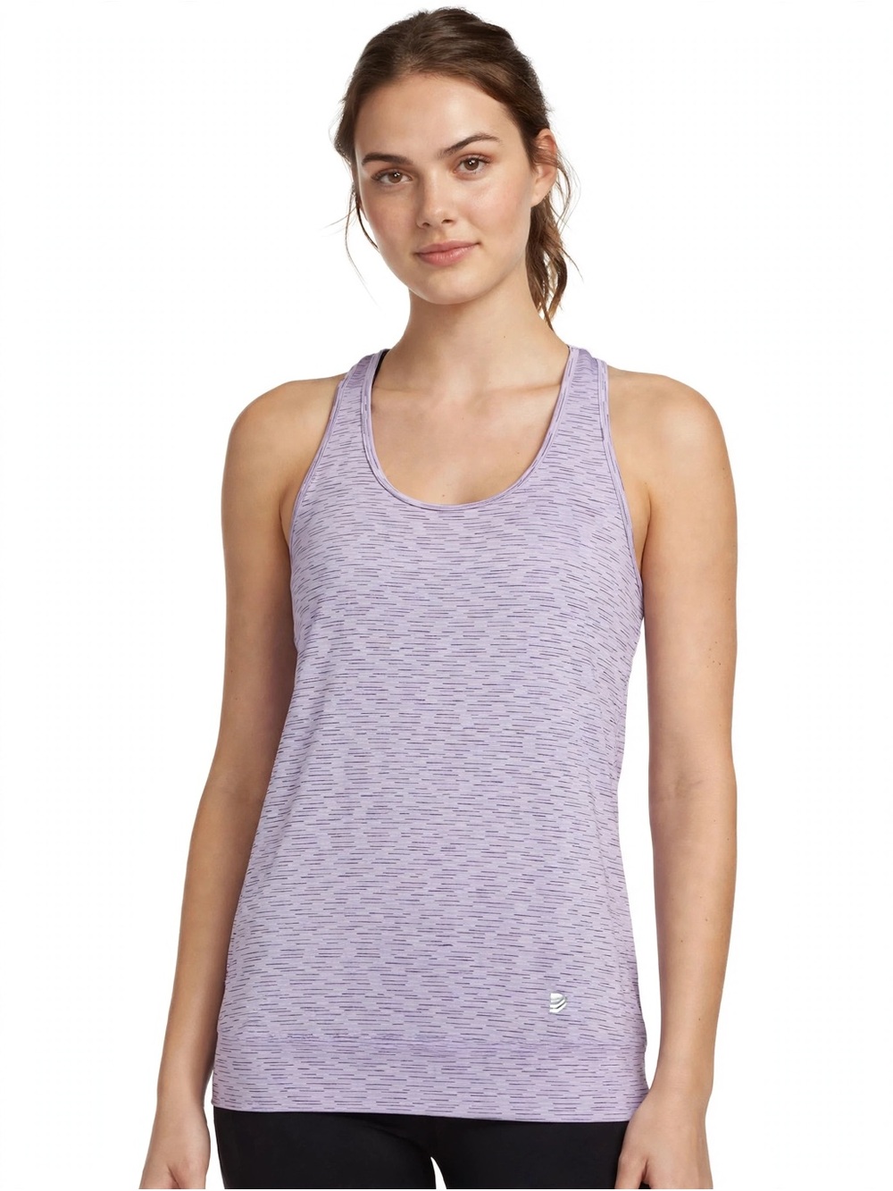 Champion Lavender Space-Dye Racerback Tank